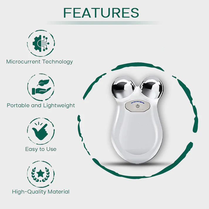 Microcurrent Facial Toning Massager